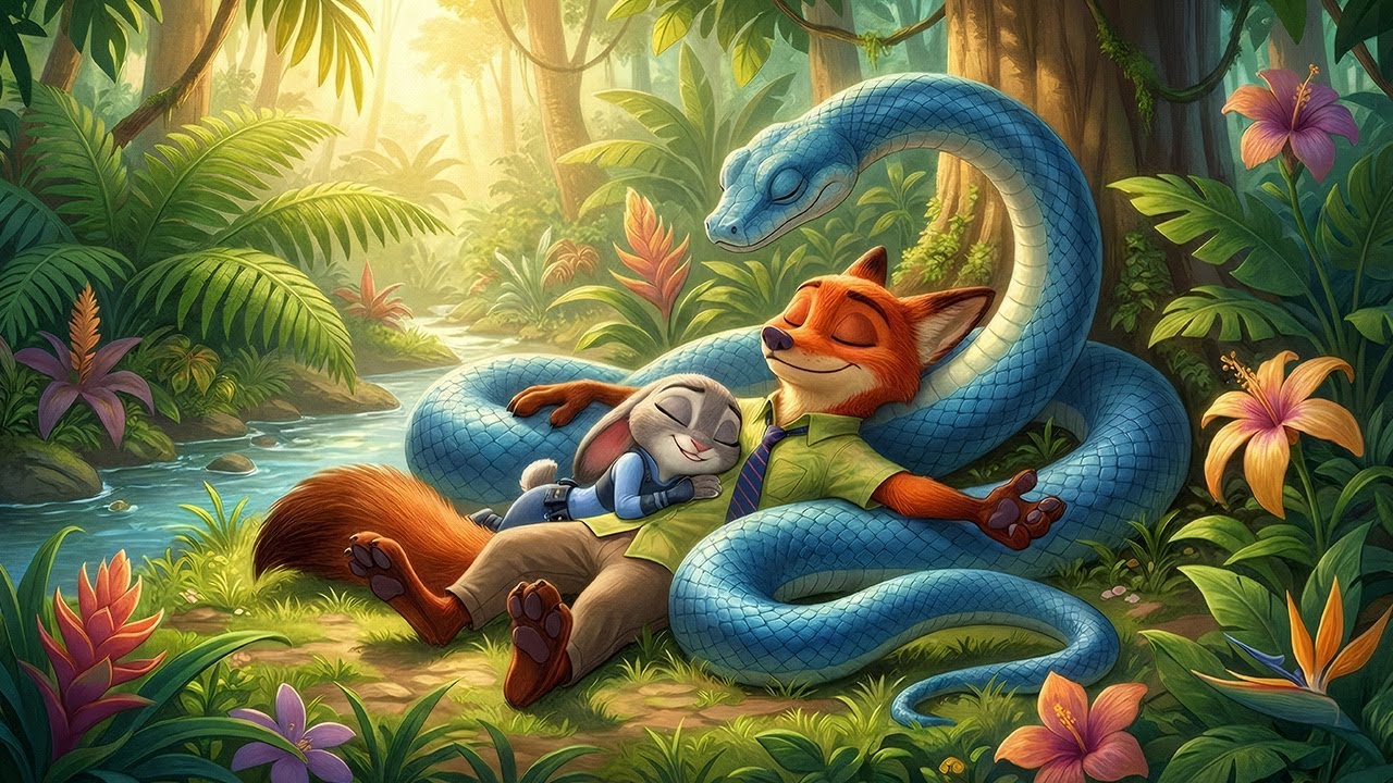 Засыпайте мгновенно с Джуди, Ником и Гэри 🍃 Расслабляющая музыка для успокоения ума 🌙