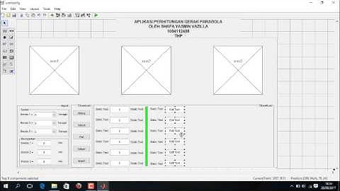 CARA MEMBUAT GERAK PARABOLA MENGGUNAKAN GUIDE MATLAB OLEH "SHAFA Y V " FPK UNIVERSITAS RIAU"