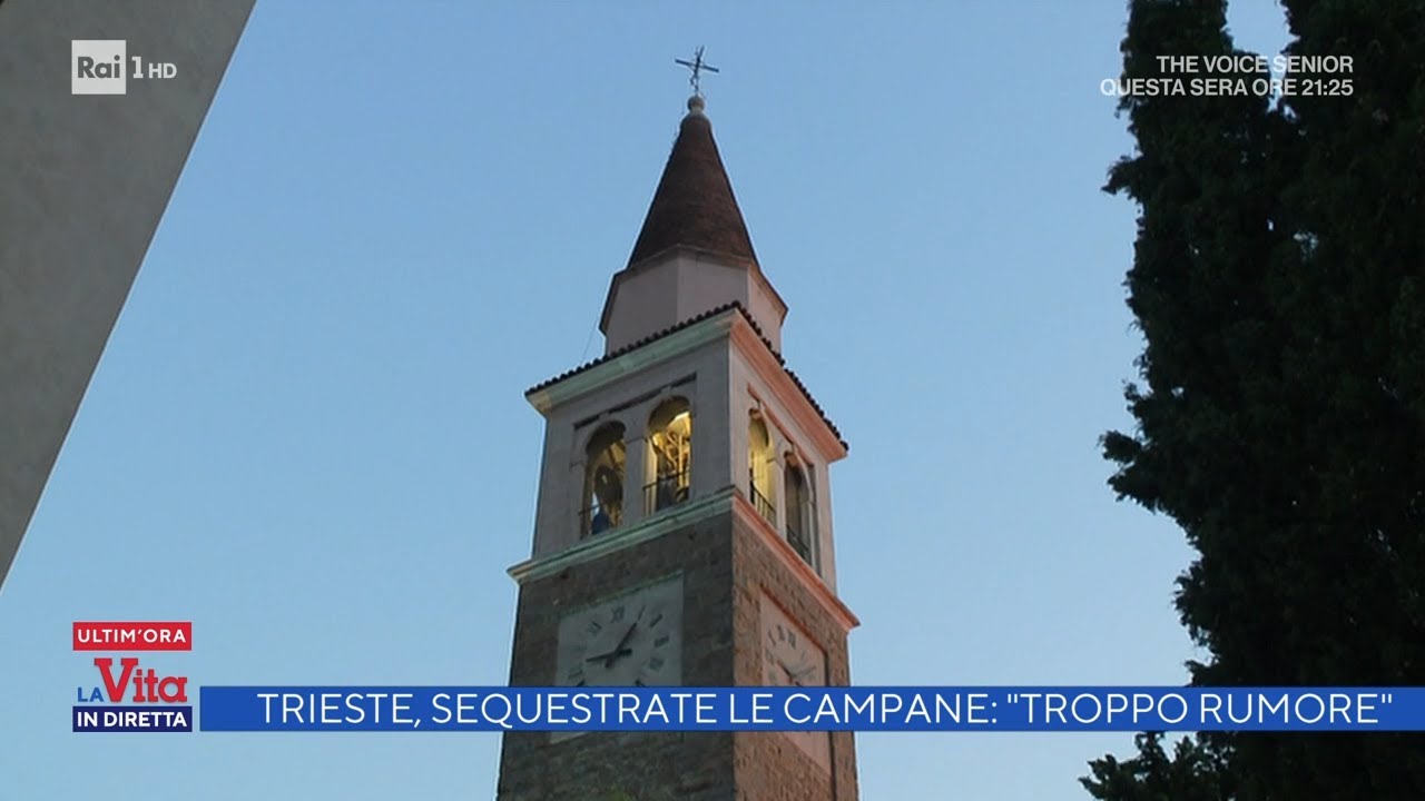 Trieste, sequestrate le campane: 