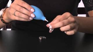 Using A Blower Tool With Hearing Devices