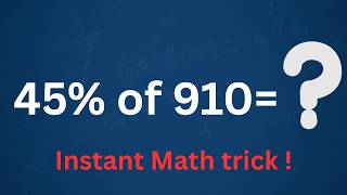 45% of 910 (Forty five percent of 910)