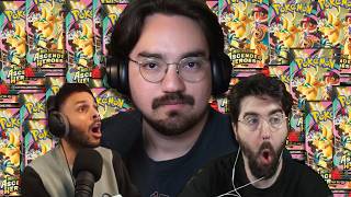 OPENING 100 POKEMON PACKS W/ FRIENDS