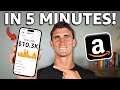 How to sell on amazon fba in 5 minutes
