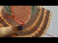 Needlepoint Turkey work stitch tutorial (cut-as-you-go turkey work)