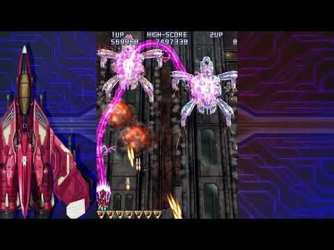 Raiden IV x Mikado Remix • 4K Upscaled Gameplay • PS5