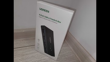 UGREEN 4-Port USB 3.0 Switch Box - unboxing