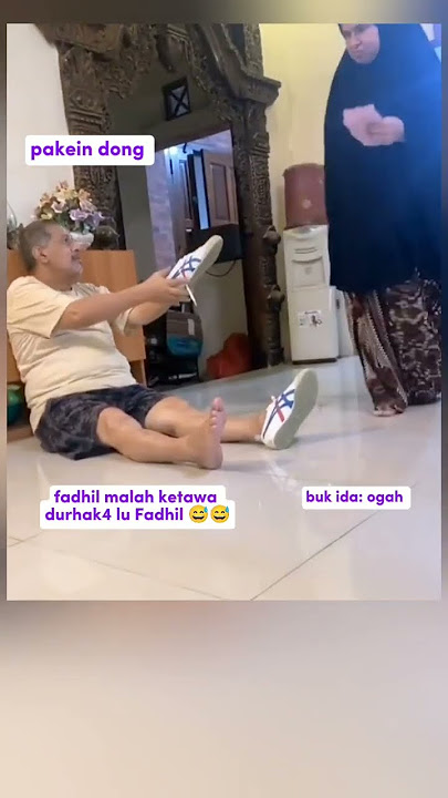 pak muh di cuekin ibu idah, Fadhil malah ketawa #fadiljaidi #viralvideo #vidoeshort
