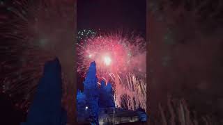 Best spot for Disneyland fireworks! 🔥