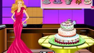 BARBIE CAKE DECORATION GAME / TAART DECOREREN screenshot 2