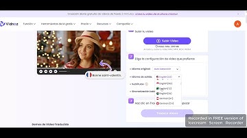 AI: Vidnoz: traductor de vídeos