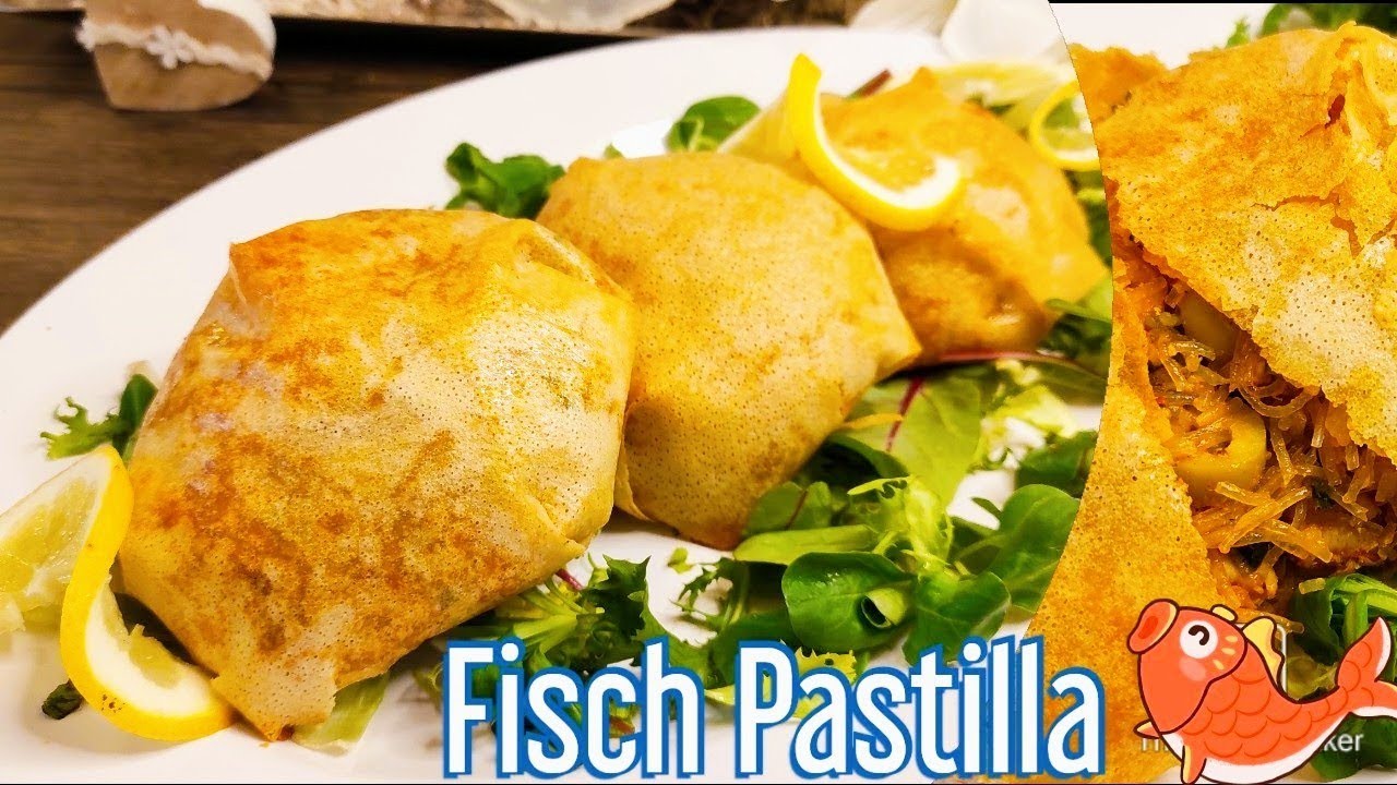 Marokkanische Fisch Pastilla, Ramadan Rezept 2022, Bastilla recipe fish ...