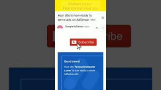 Google AdSense Approval For Blogger | Fast Adsense Approval Proof shorts adsenseapproval2022