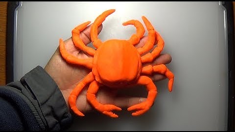How to make a Crab from Play-Doh