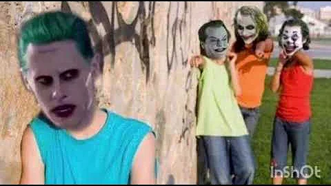 Joaquin Phoenix, Jack Nicholson, Caesar Romero and Heath Ledger Laughing at Jared Leto