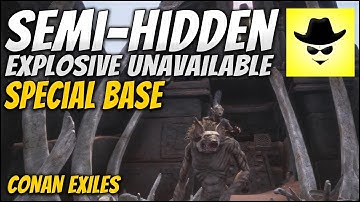 Semi-Hidden, Explosive Unavailable Base