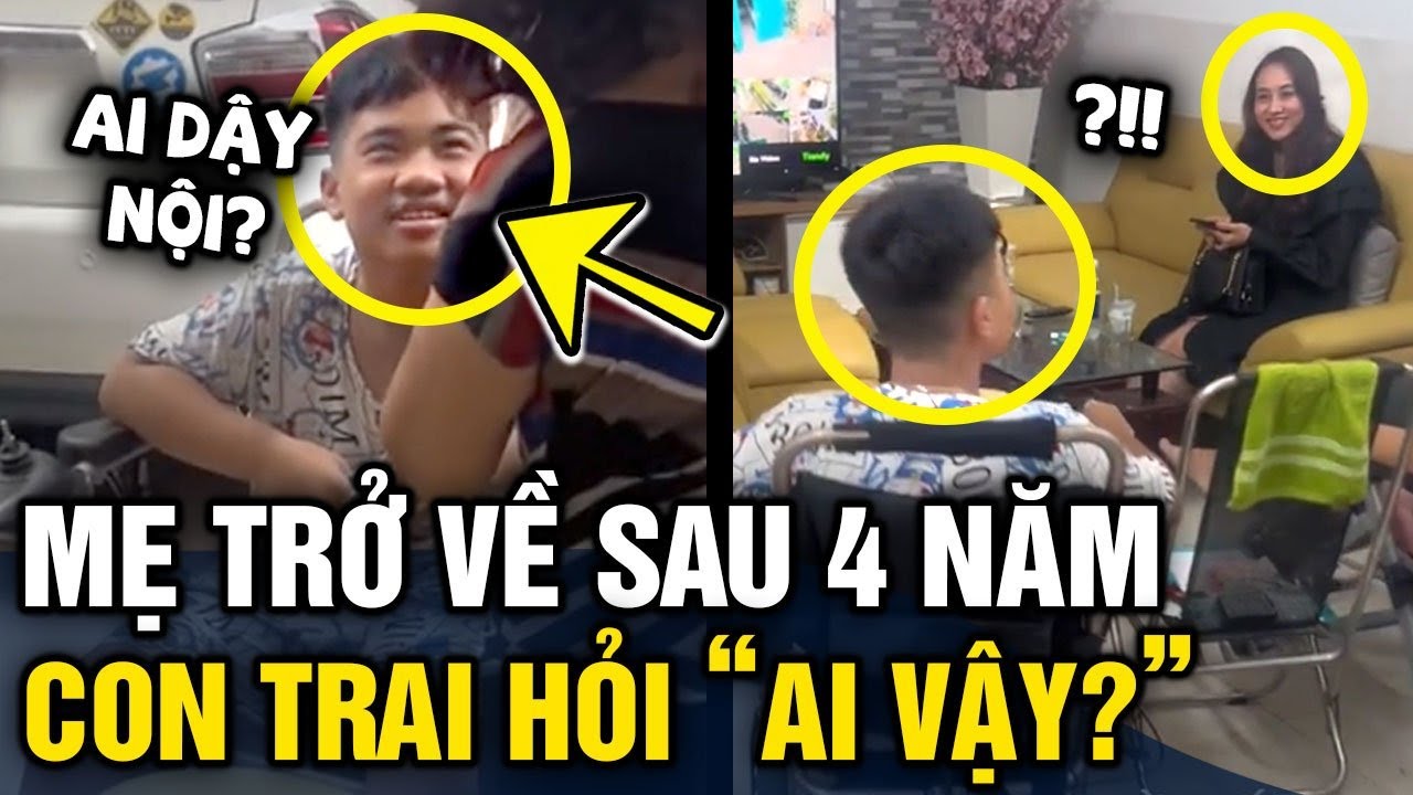 Mẹ trở về nhà 'SAU 4 NĂM' XKLĐ, con trai 'KHÔNG NHẬN RA' và cái kết VỠ ÒA | Tin 3 Phút
