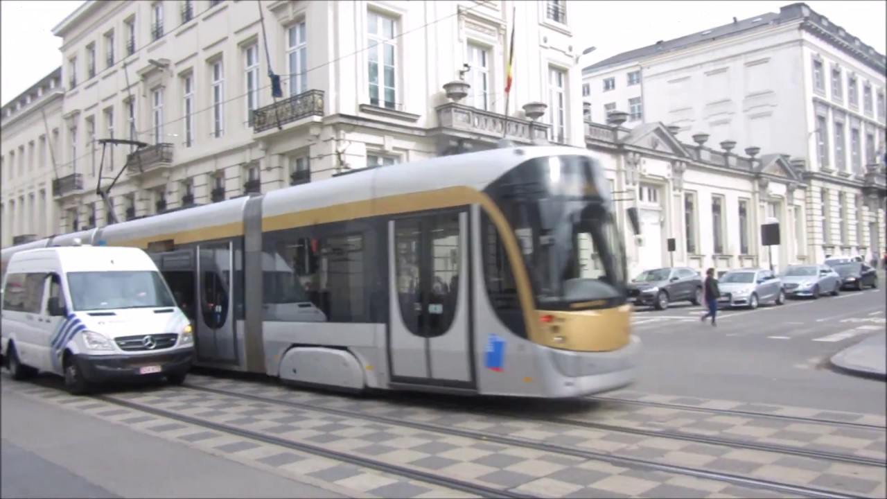 Straßenbahnen in Brüssel - Brussels - Bruxellles trams - streetcars - villamosok - STIB