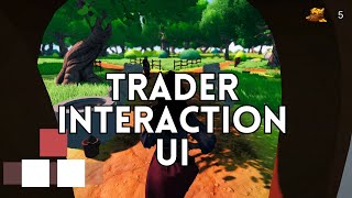 HerbWitch Cottage Devlog #30: Basic Trader Interaction and UI | Game Development Progress