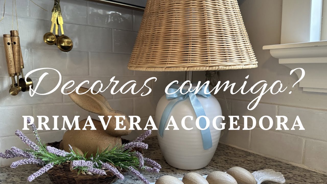 Decoración cocina  Primevera acogedor 