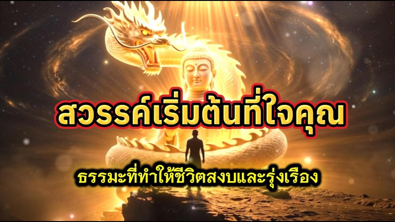 สวรรค์เริ่มที่ใจคุณ  ธรรมะที่ทำให้ชีวิตสงบและรุ่งเรือง