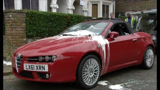 Mandy Salter Smashes Ian Beales Car Eastenders - 18102011