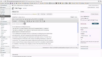 How to post and format text on WordPress