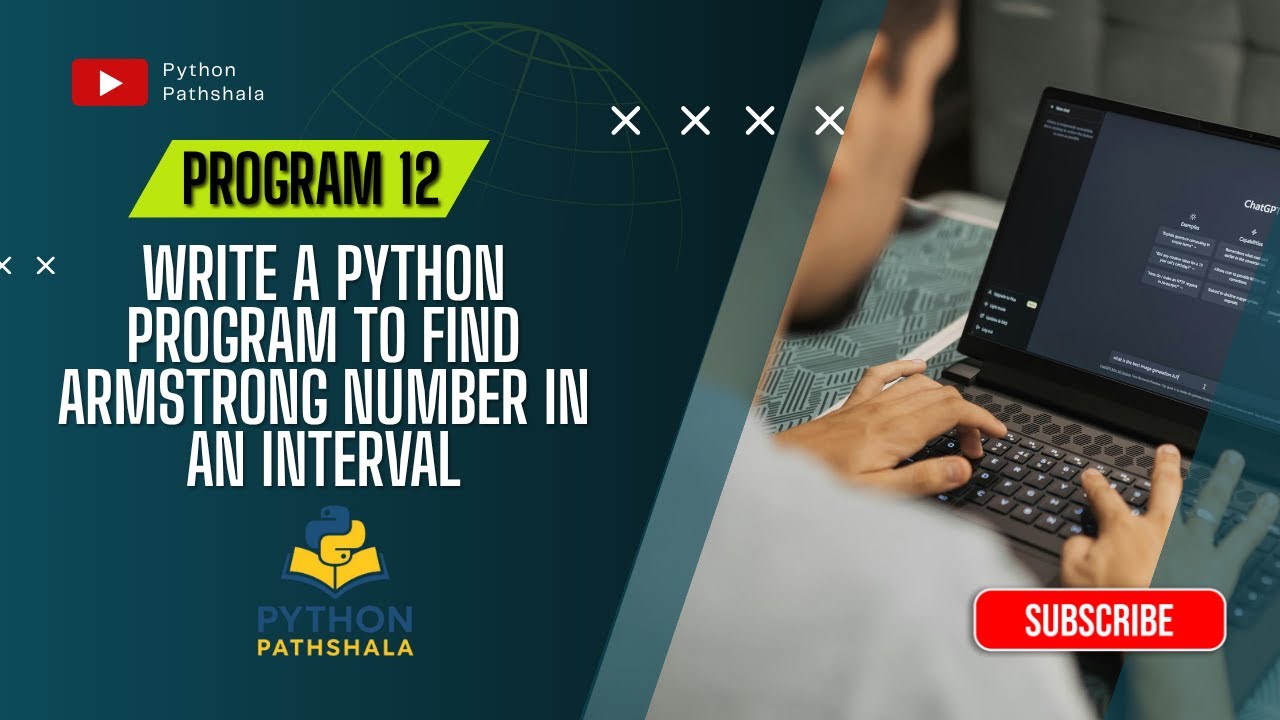 Python Program to Find Armstrong Numbers in an Interval | Python ...