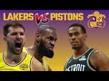 Epic NBA  Highlights: Los  Angeles  Lakers  Versus  Detroit  Pistons