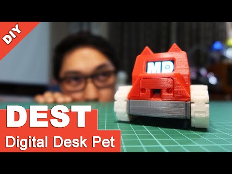 DIY Fun Desk Pet Robot.. 