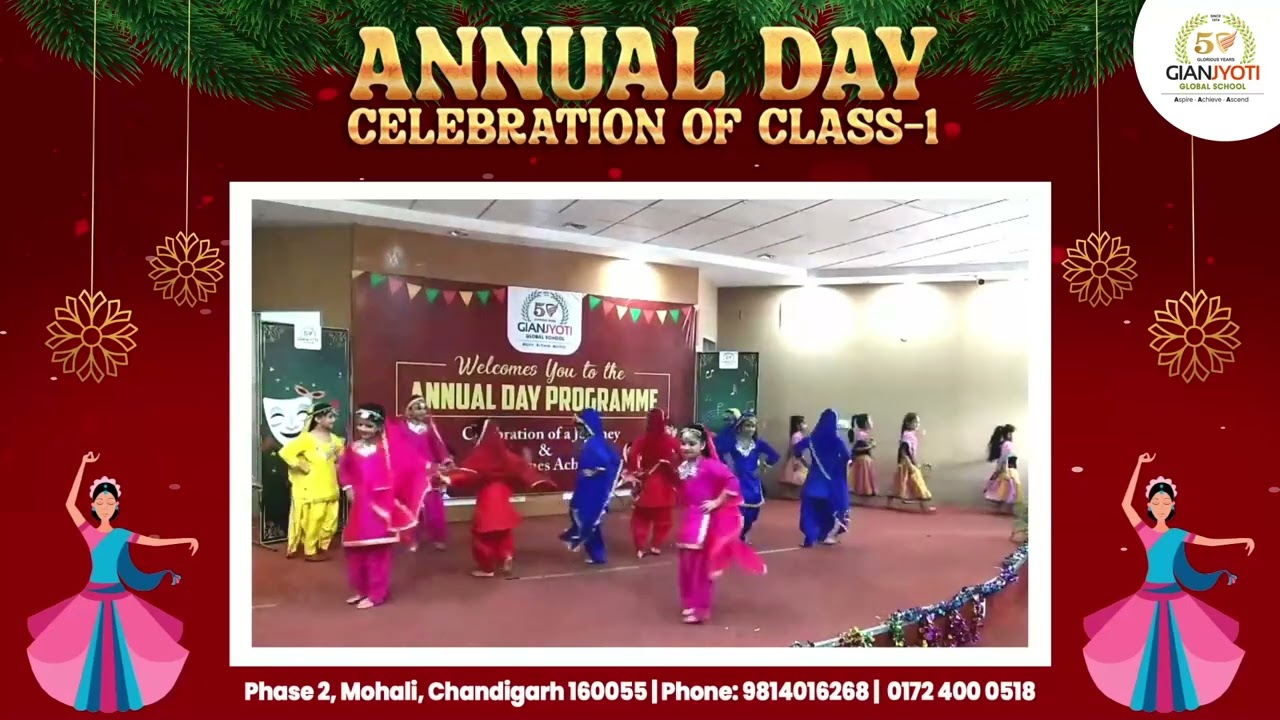 class-1 ANNUAL DAY FUNCTION 2023