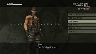 MGS3  Forgetting what a Spatsa does