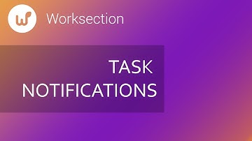Task notifications