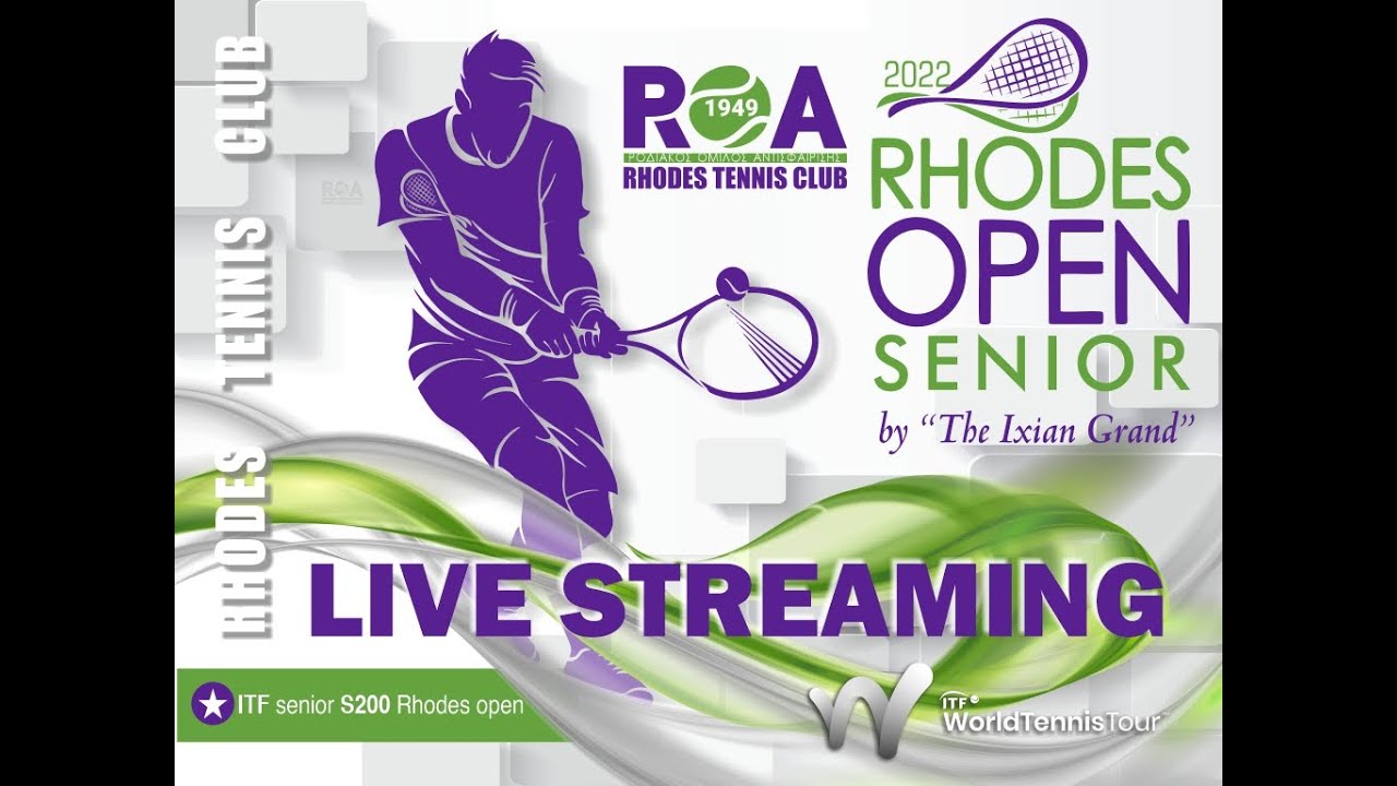 Live Streaming ITF senior S200 Rhodes Open (17/4 -1000)