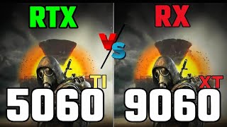 5060TI VS RX 9060XT VS 6900XT VS RX 7800XT VS  GAMING TEST WITH TO 9800X3D
