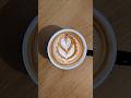 Latte Art • Wing Tulip 🌷 #latteart #coffeelatteart #coffee #barista #latte #tulip #shorts #ytshorts