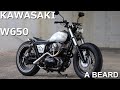 【W650 カスタム】A BEARD / KAWASAKI W650（上田文彦）