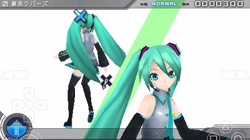 Project a Diva Extend Two-Faced Lovers Normal difficulty Great Rank PPSSPP