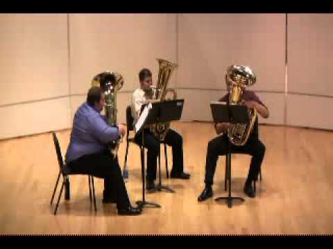 Tuba Trio Ludus 2nd MVT. By Vaclav Nelhybel