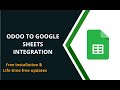Odoo Google Sheets Integration: Step-by-Step Configuration Guide | #odoo #appstore #google #sheet