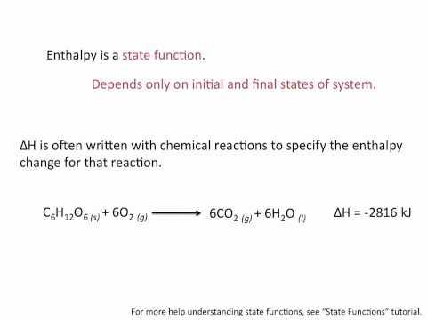 Entalpi - Kimia Tutorial