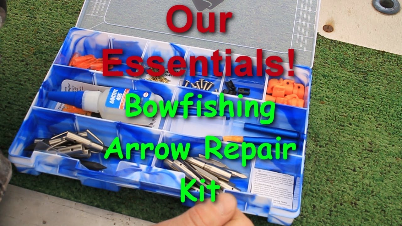 Bow fishing Arrow Repair kit YouTube