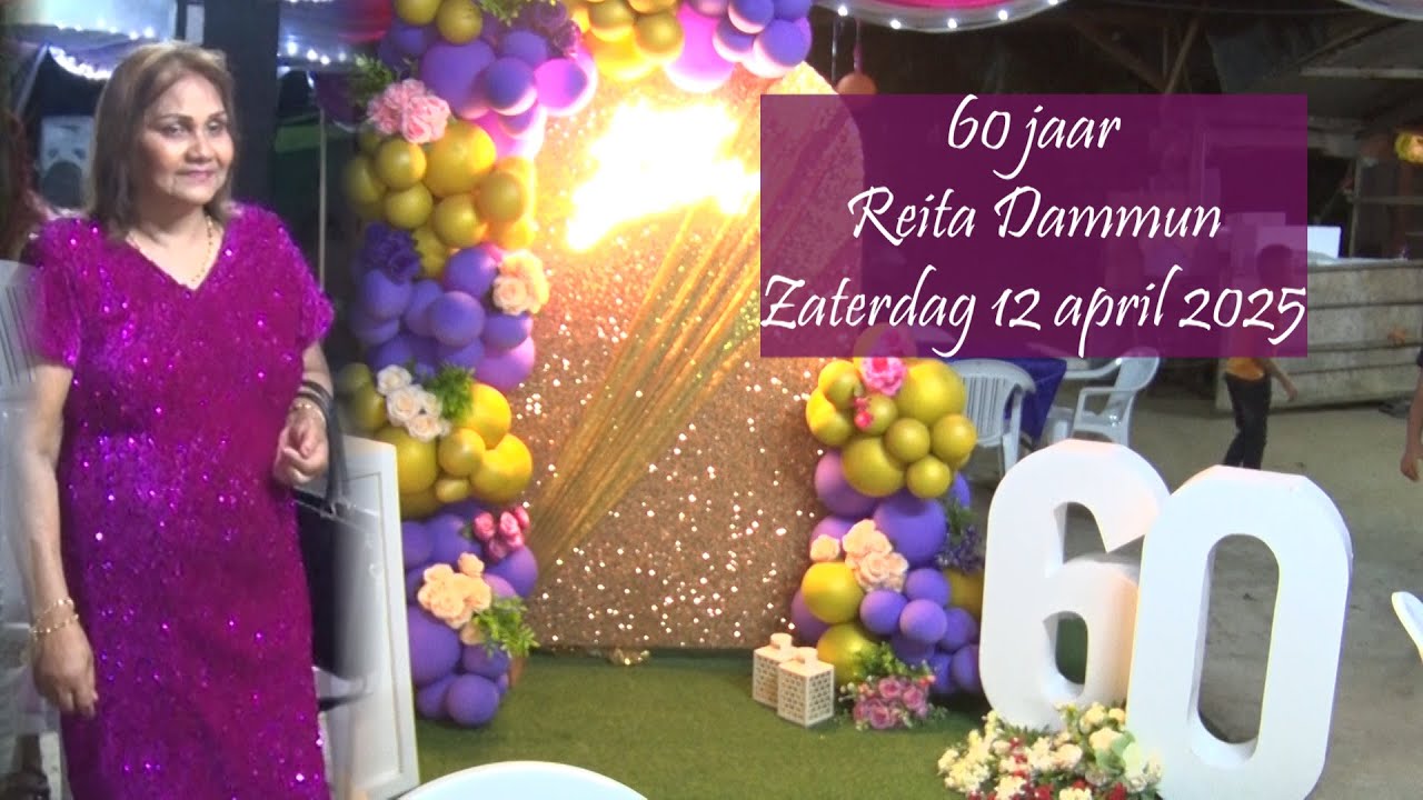 60 jaar Reita Dammun