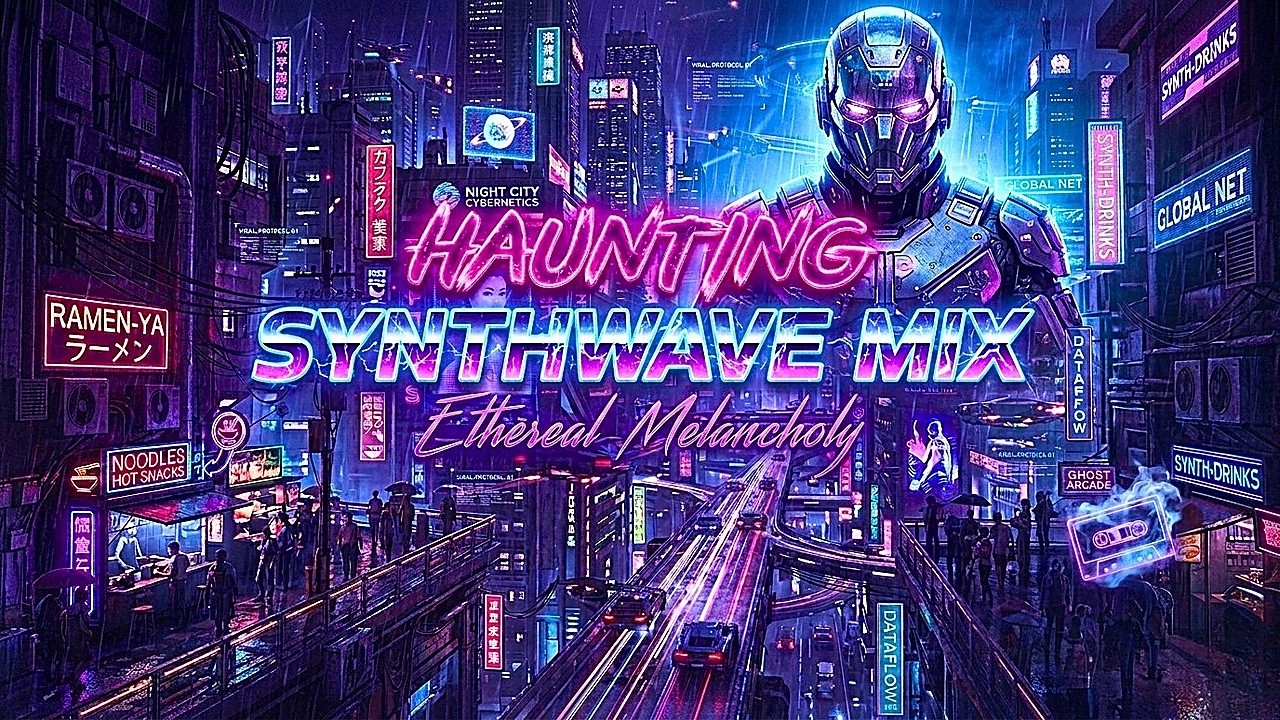 You Found the Darkest Synthwave Mix | Cyberpunk Night Drive