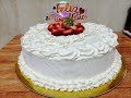 PASTEL DE CUMPLEAÑOS  30 CMS /SILVANA COCINA VLOGS ❤