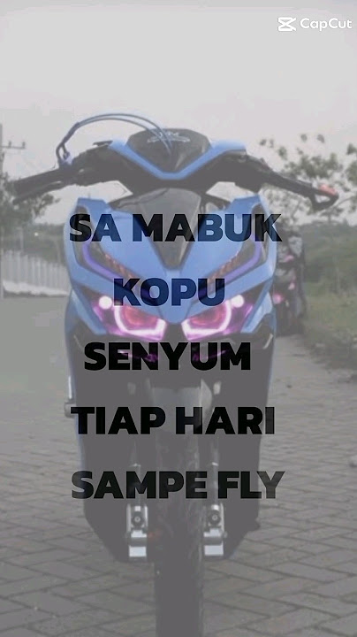 SA MABUK KOPU SENYUM TIAP HARI SAMPE FLY