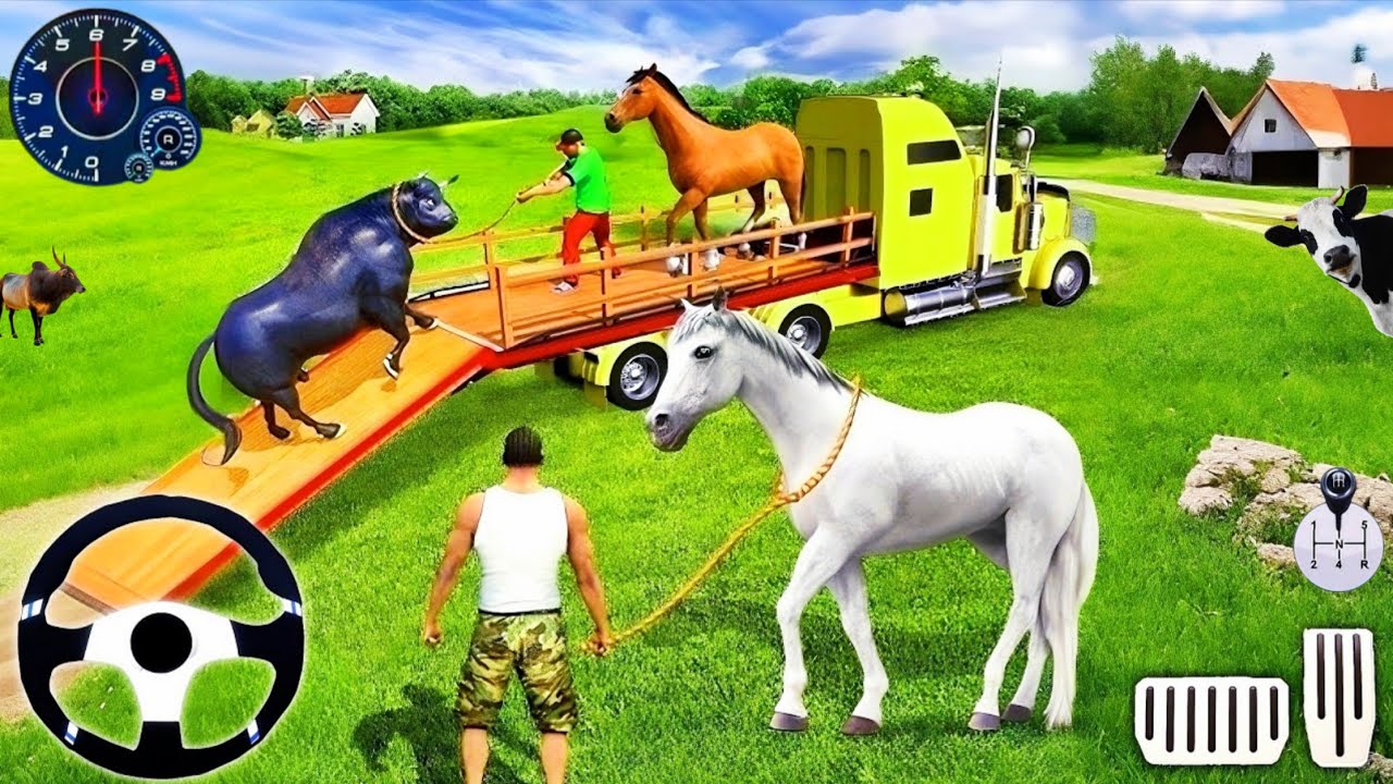 Farm Animal Truck Transport Simulator - Real Cargo Truck Transporter Driving - #1 Android GamePlay