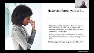 Common Factors: Building Therapeutic Relationships in Primary Care