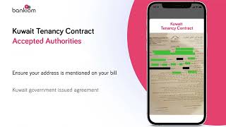 Proof of Address (Kuwait) - Bankiom Registration Process screenshot 5