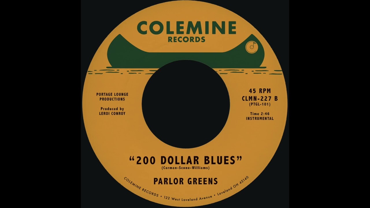 Parlor Greens - 200 Dollar Blues [OFFICIAL AUDIO]