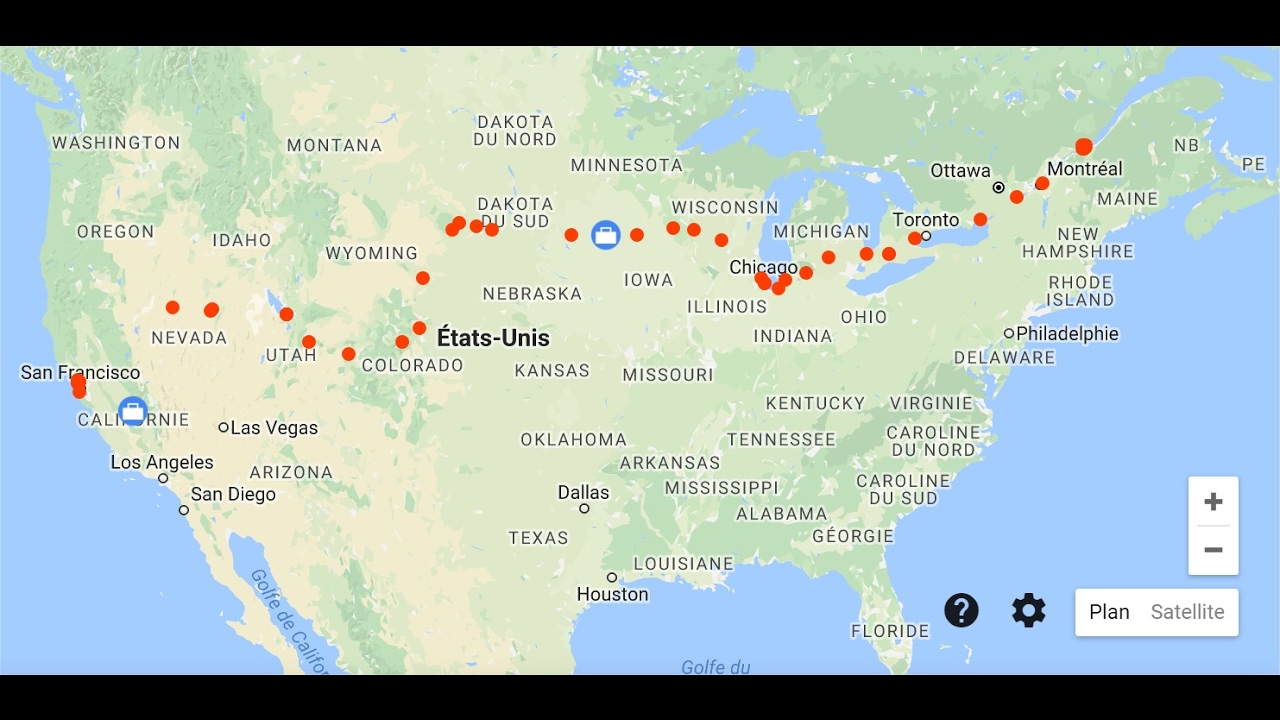 Roadtrip Quebec City to San Francisco YouTube